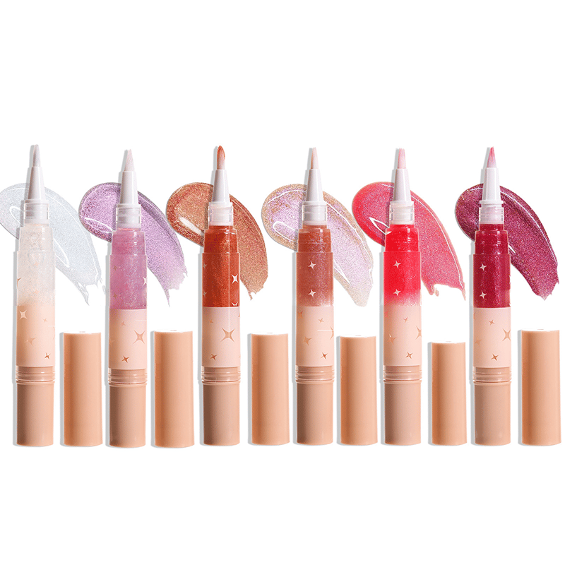 Lipgloss mit Sternen