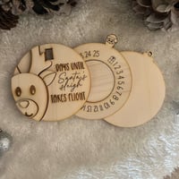 3D Kerstman aftellen naar kerstornament
