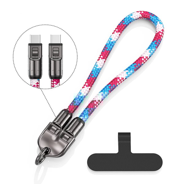 2-in-1 Fast Charging Data Cable ＆ Phone Lanyard