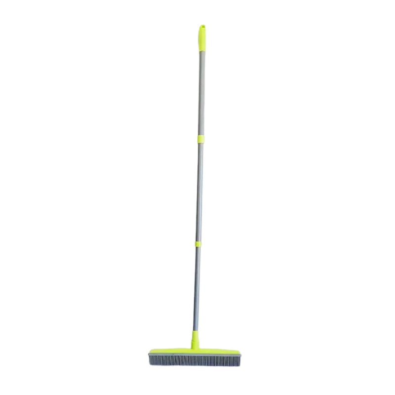 Three-Section Telescopic Pole Carpet Delinting Broom
