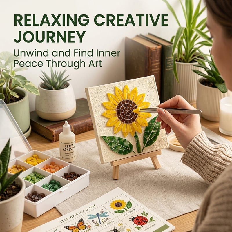 Garden Mosaic Art Kit