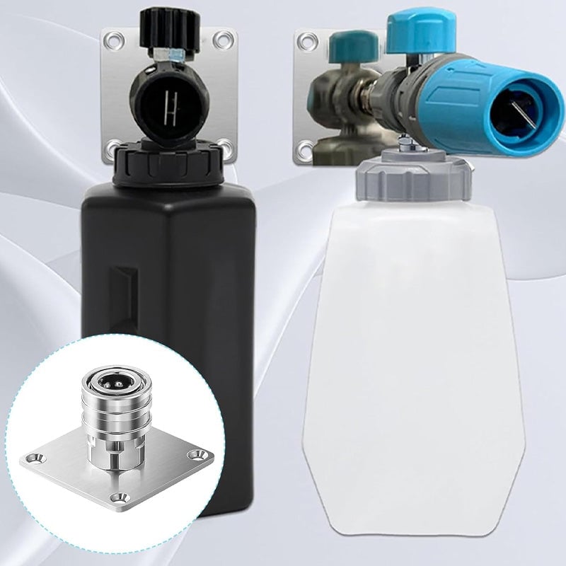 Wall-Mounted Pressure Washer Storage Rack