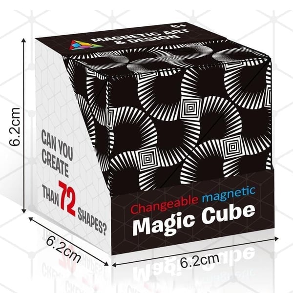 Sakerplus® Changeable Magnetic Magic Cube 