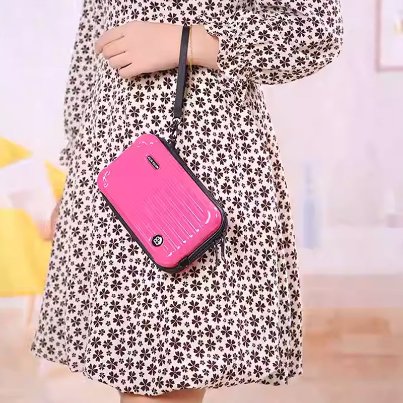 Mini Suitcase Crossbody Bag