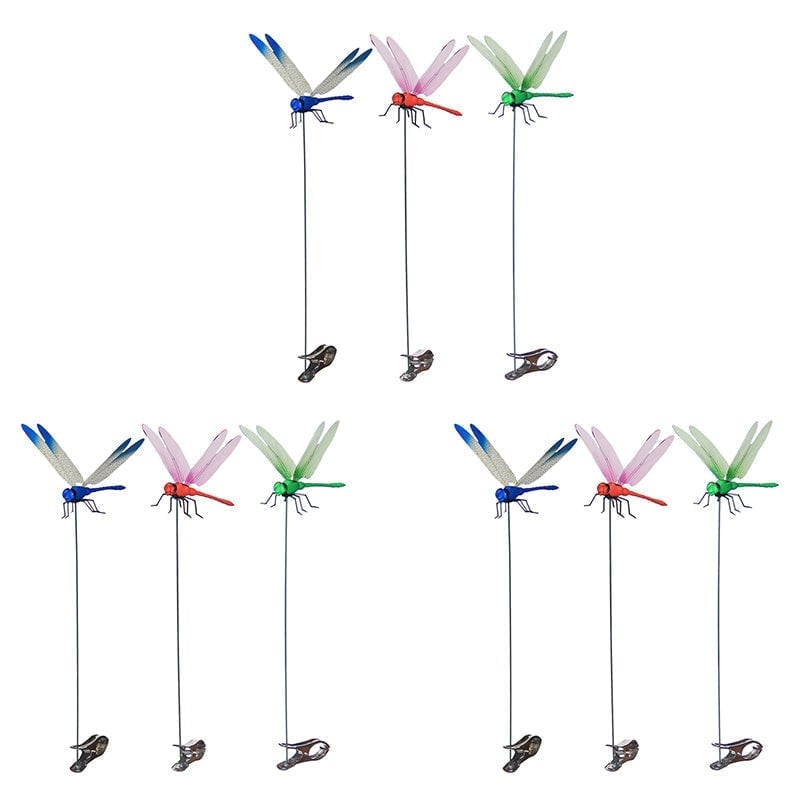 Simulation stick dragonfly clip