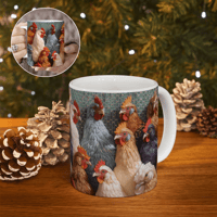 🐓Tazza con pollo 🎁Una buona scelta per il regalo di Natale