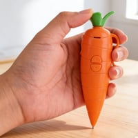 Portable Carrot Voice Recorder Ballpoint Pen
