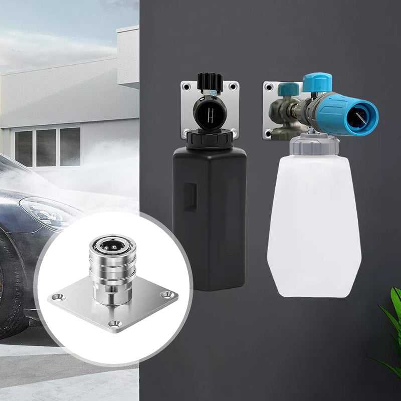 Wall-Mounted Pressure Washer Storage Rack