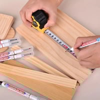 Lange Nasenmarkierungen