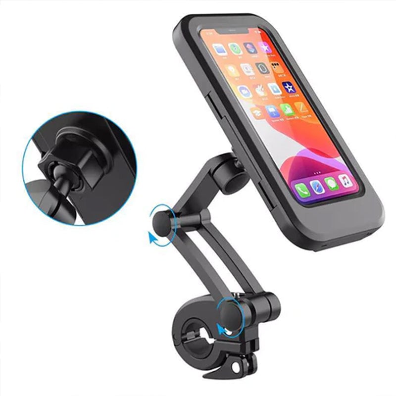 Waterdichte telefoonhouder voor fietsen en motorfietsen