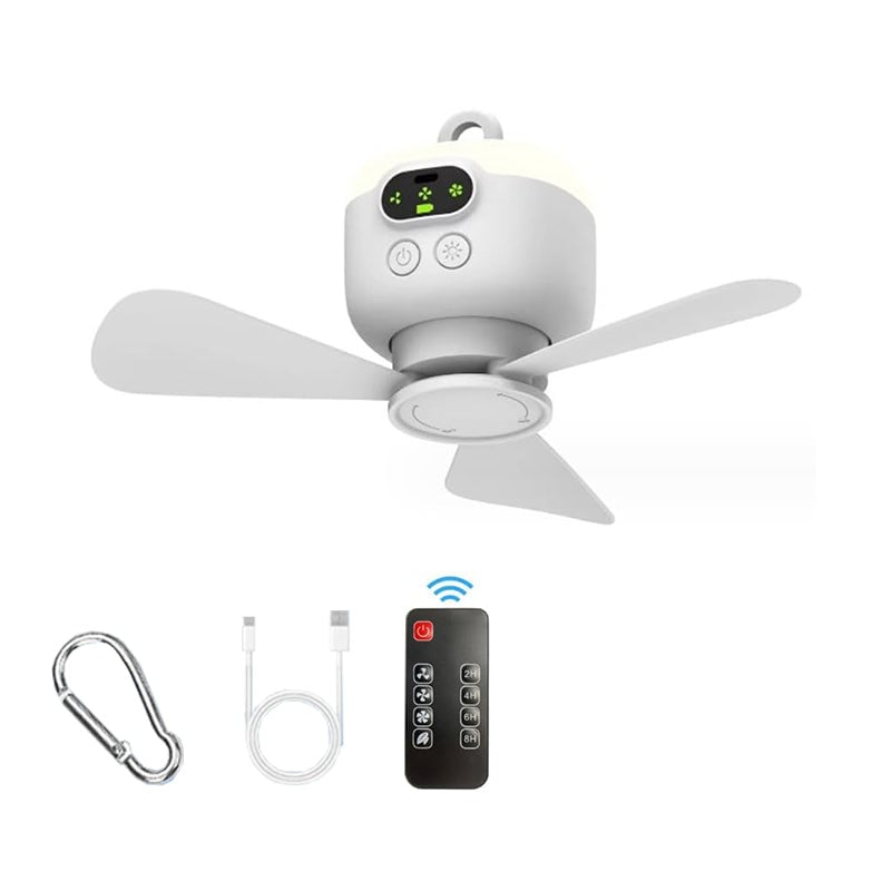 Portable Rechargeable Ceiling Fan