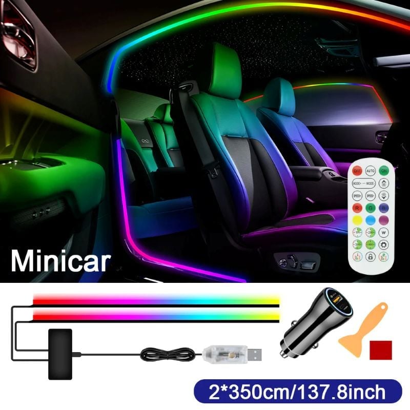 Sakerplus Car Door Frame LED Ambient Light