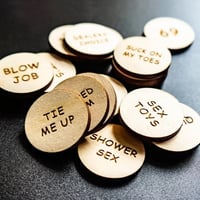 Carte Coeur Rond En Bois