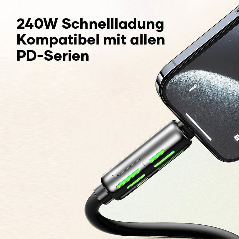 Saker 240 W 4-in-1 USB-C-Kabel