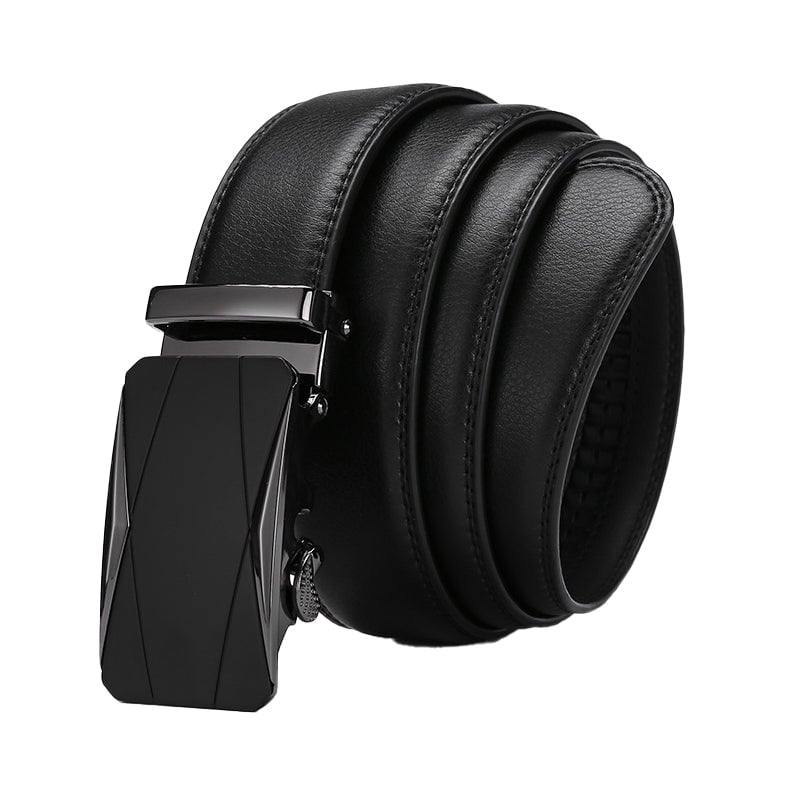 Men’s Automatic Buckle Leather Belt