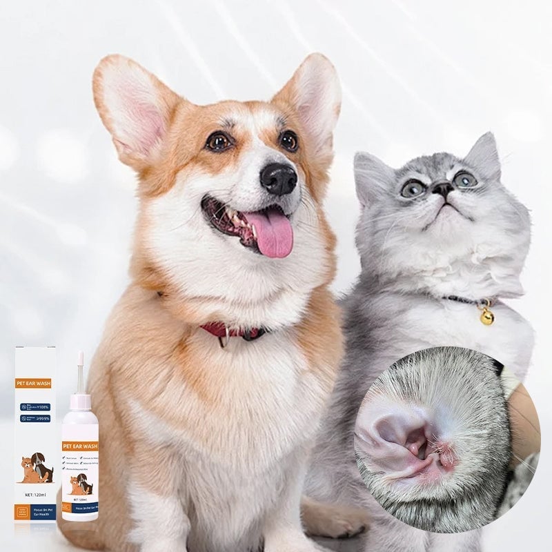 Pet Ear Cleaning Liquid (For Cats & Dogs)