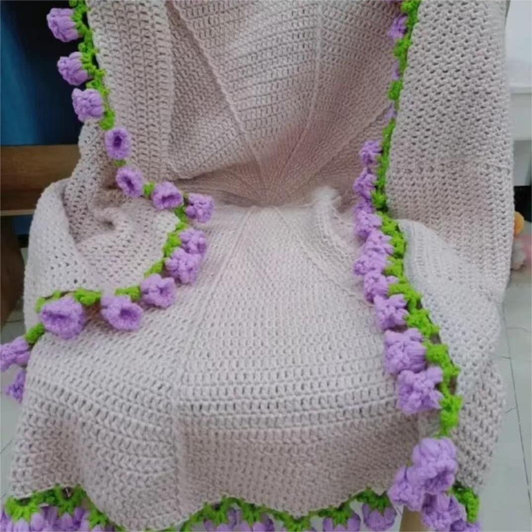 Rose Bouquet Blanket