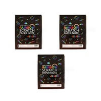 🌈Rainbow Scratch Art Notebook