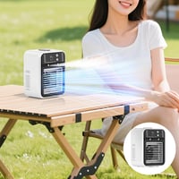 Draagbare 3-in-1 koelventilator met 2 nevelstanden