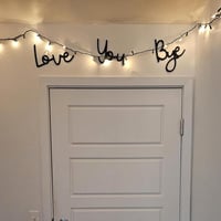 Creative wooden art letters atmosphere decoration