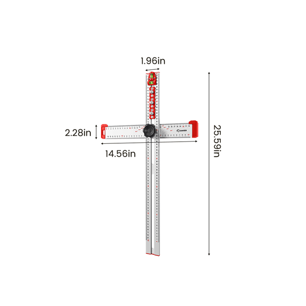 upsell - SAKER® 4 in 1 Drilling Positioning Ruler