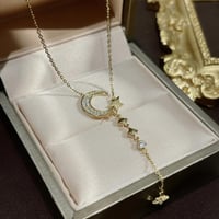 Moon Star Necklace
