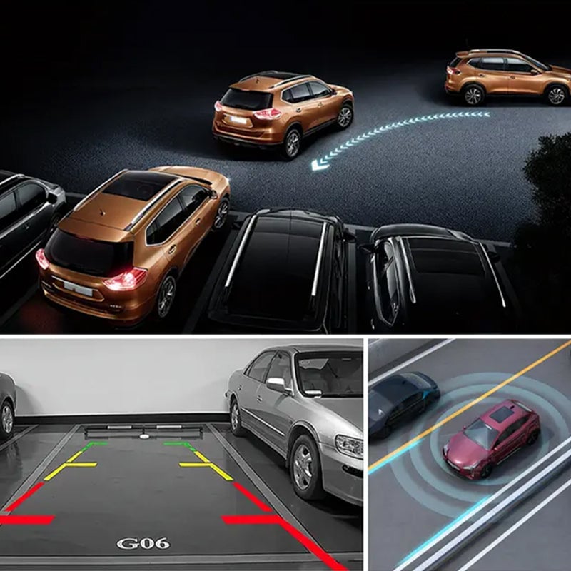 3.0-inch Quad-Recording Dashcam