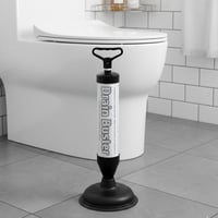 High-Pressure Toilet Plunger Set with Dual Suction Cups