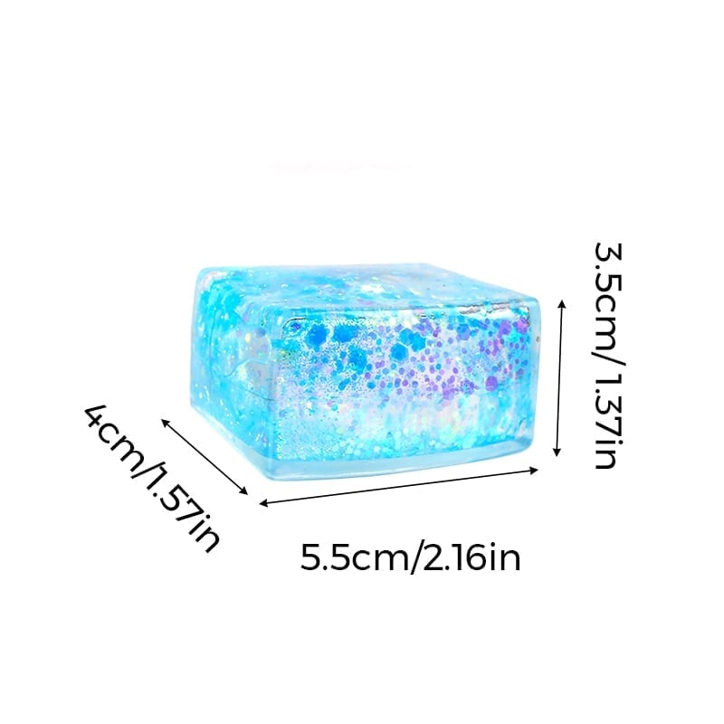 Laser Ice Cube Squeeze Toy