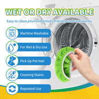 Chenille Mop Refill Pads for Home Use – Replacement Mop Heads for Floor Cleaning