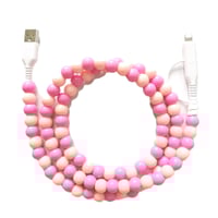 Creative Beaded 2-in-1 Data Cable