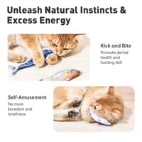 Realistic Flopping Fish Cat Toy