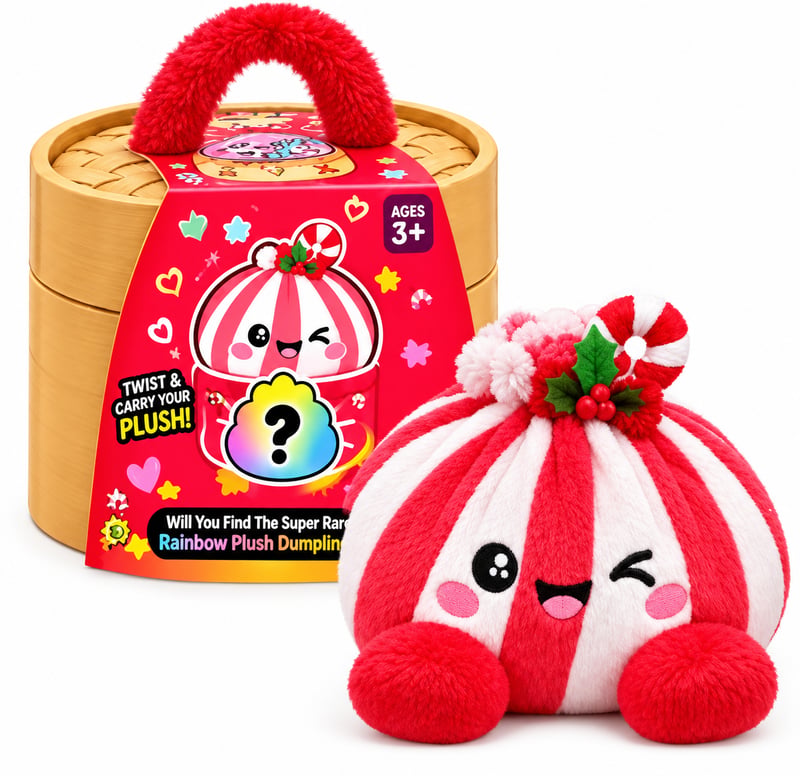 Dumpling Squishies with Steamer