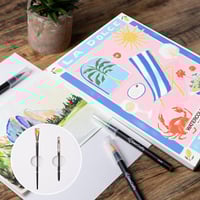 Akvarel maleblok [TO STØRRELSER]