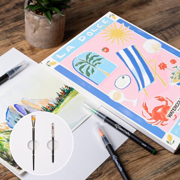 Akvarel maleblok [TO STØRRELSER]