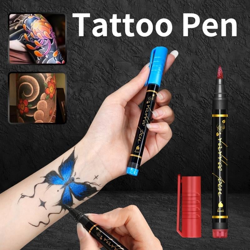 Temporary Tattoo Markers Set