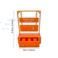 Hanging Book Counter With Numbers