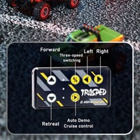 Mini Remote-controlled Shock-absorbing Off-road Monster Truck 1:64 Scale Trailer