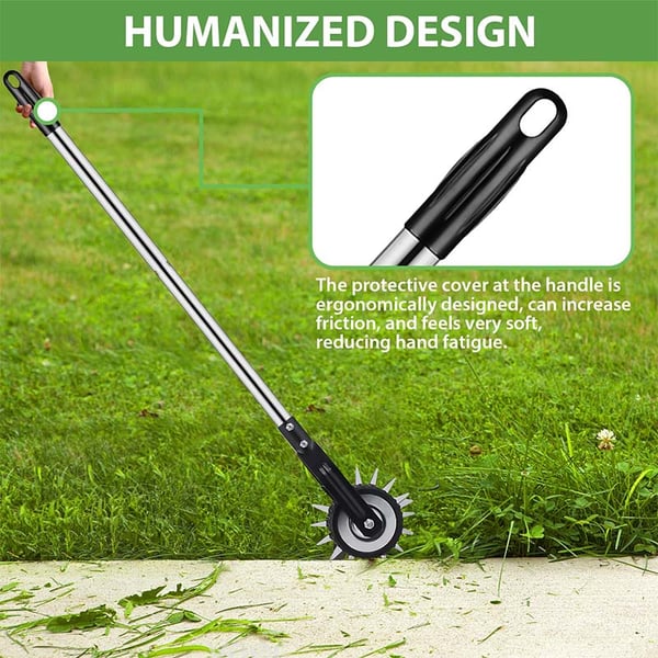 Sakerplus Wheeled Rotary Edger