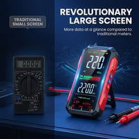 Kexon™ True RMS 6000-Count Digital Voltmeter