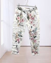 Træningsbukser med blomsterprint