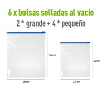 Mini bomba de vacío de compresión automática （con 6 bolsas)