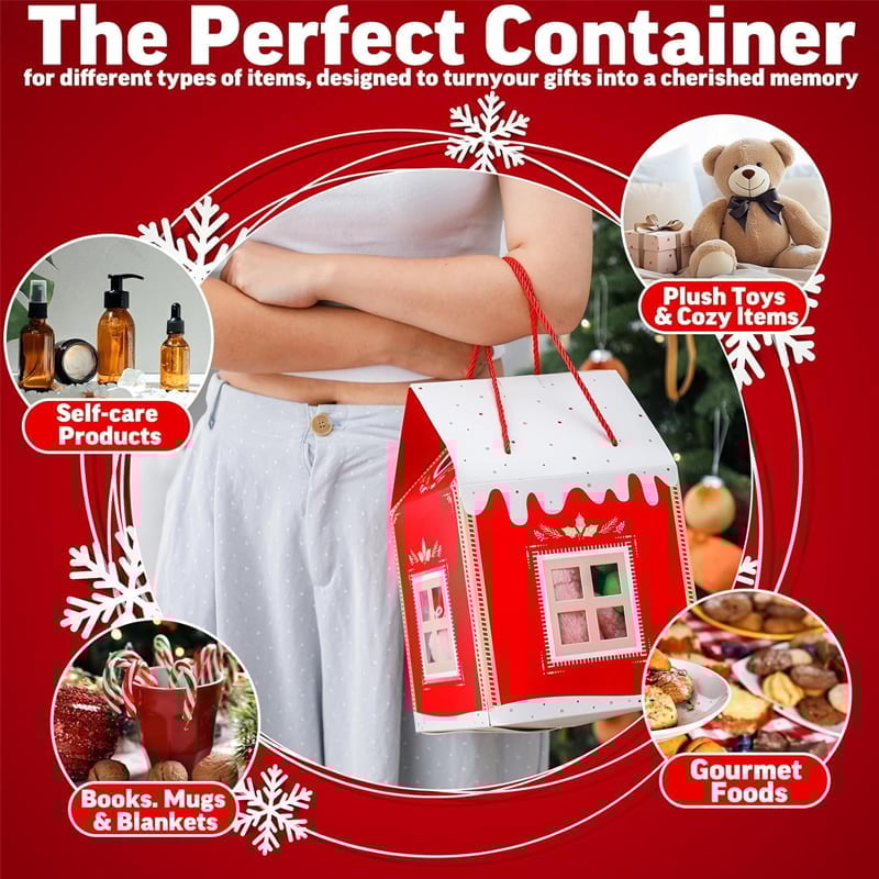 Christmas Wonderland Cottage Gift Box