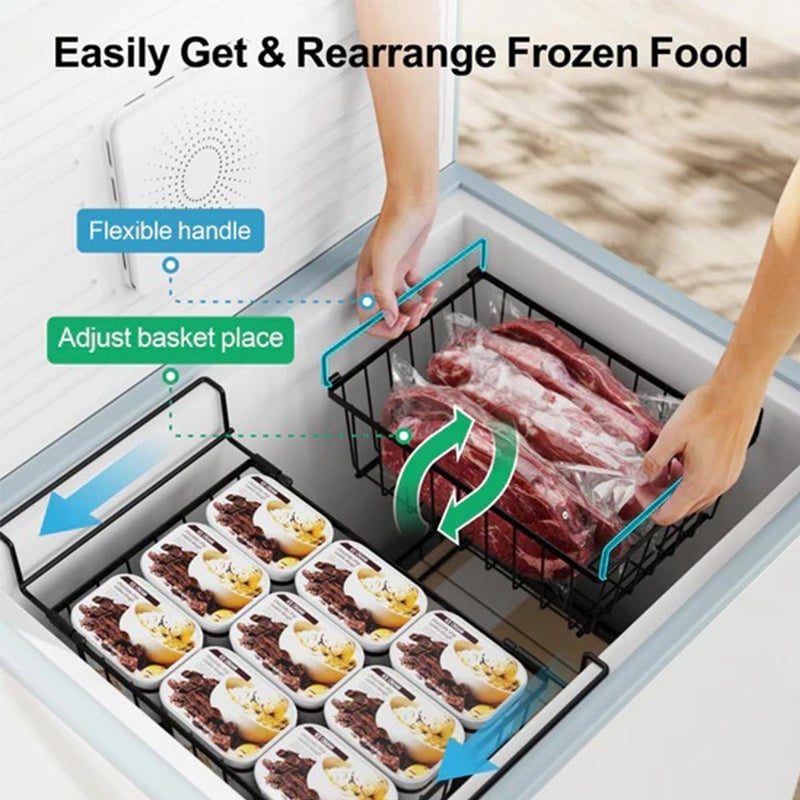 Sakerplus®  Efficient Stackable Freezer Storage Solution