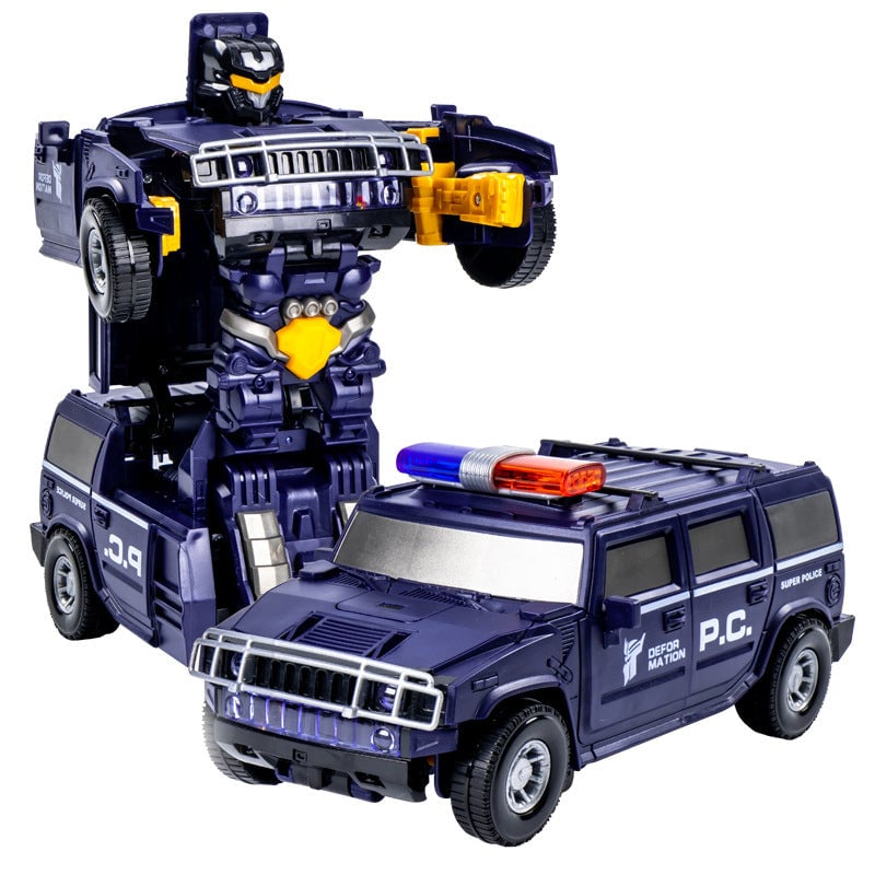 Verwandelndes Robotermodell-Spielzeugauto