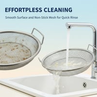 Oil Draining & Food Strainer Tray