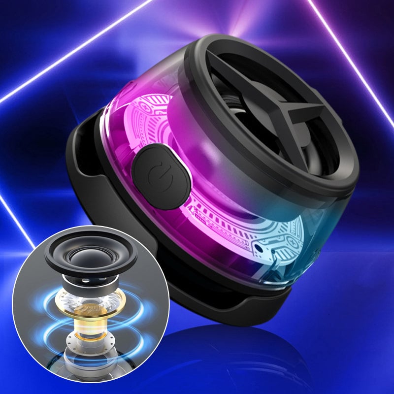RGB Magnetic Bluetooth Speaker & Phone Stand