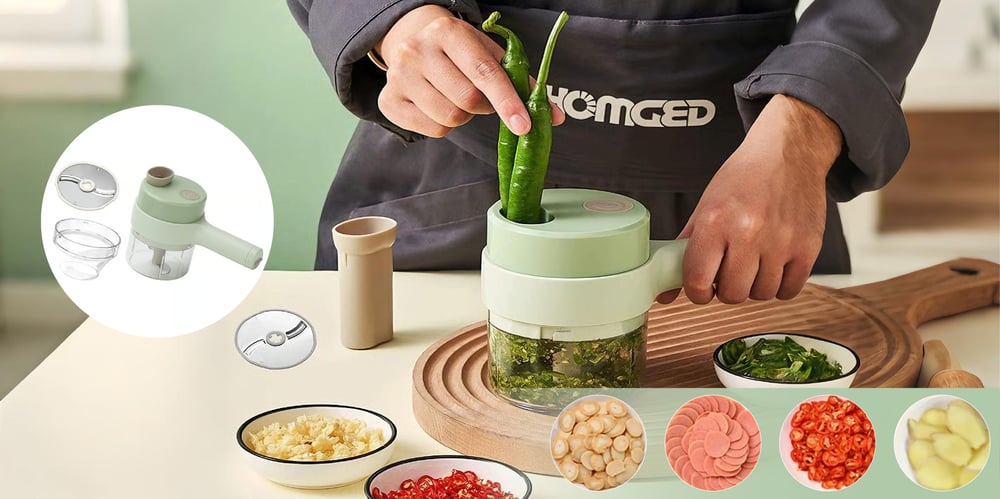 Wireless Mini Vegetable Cutter