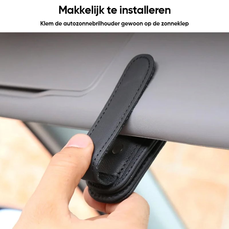 Zonnebrilhouders voor autozonneklep