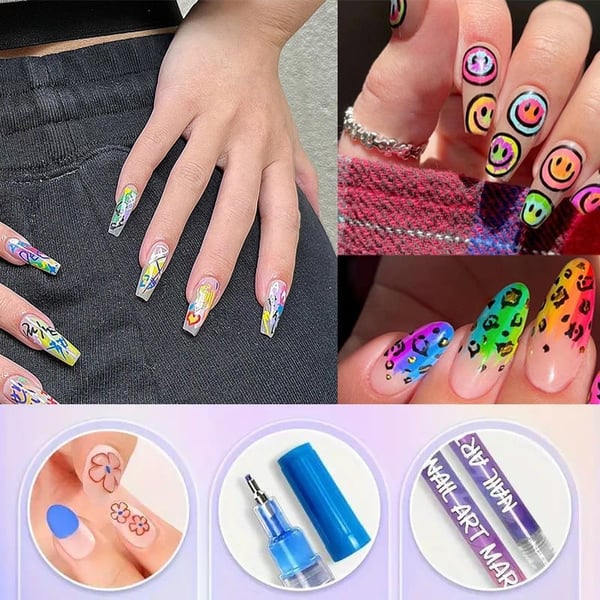 Nail Doodle Pen for DIY Nail Art
